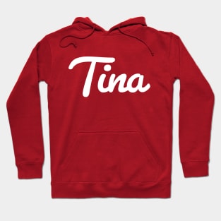 Tina Cursive Script Hoodie